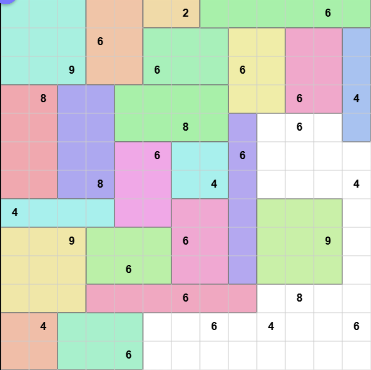 Sikaku-puzzel